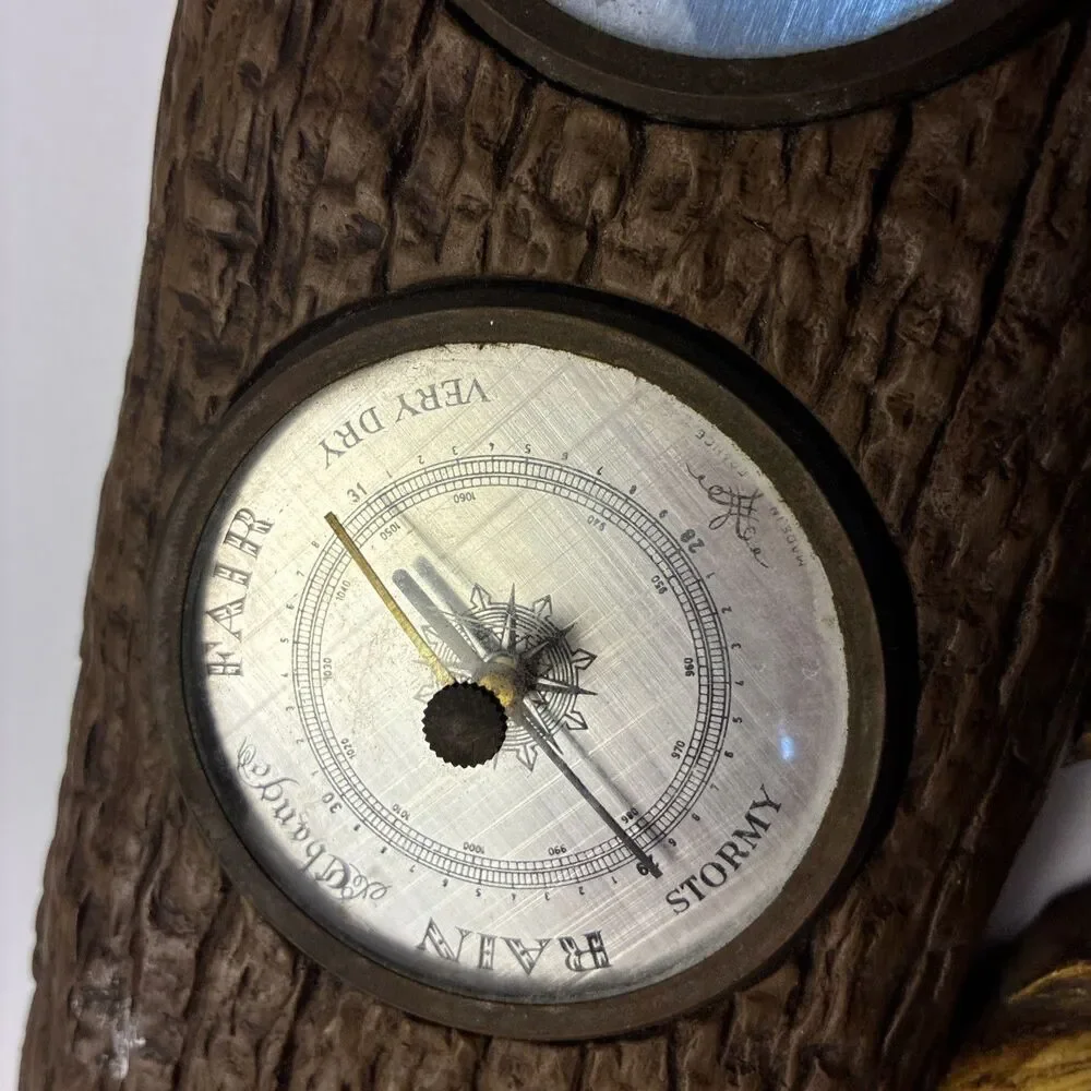 vintage 1977 Burwood products, pheasant wall, WeatherStation
